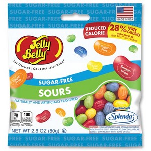 Jelly Belly Sugar Free Sour assorted flavor jelly beans 2.8 oz