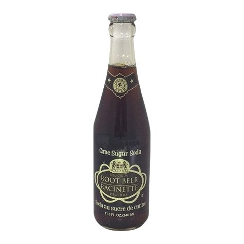 Johnnie Ryan glass bottle root beer