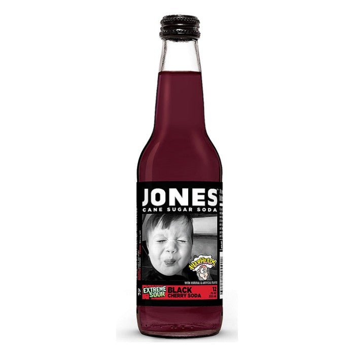 Jones Black Cherry Extreme Sour Soda