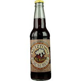 Kutztown Birch Beer glass bottle soda