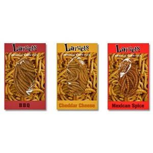 Larvettes Worm snacks assorted flavors