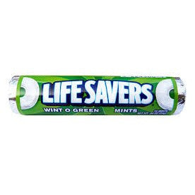 Life Savers Wint O G reen Mint flavored mints