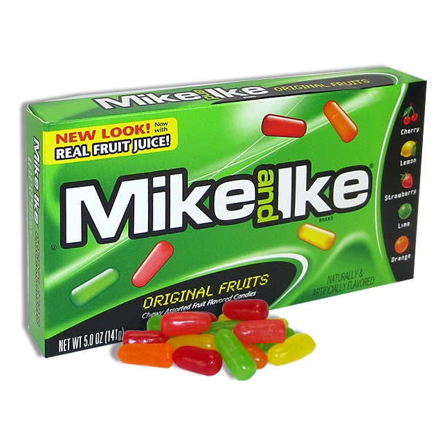 Mike & Ike theater box original fruits