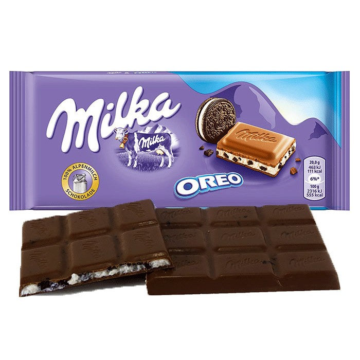 Milka Oreo chocolate bar