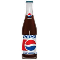 Pepsi Mexico glass bottle soda