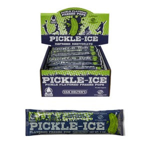 Pickle Flavored Ice Freeze Pops