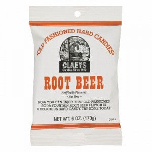 Claeys old fashioned root beer hard candy