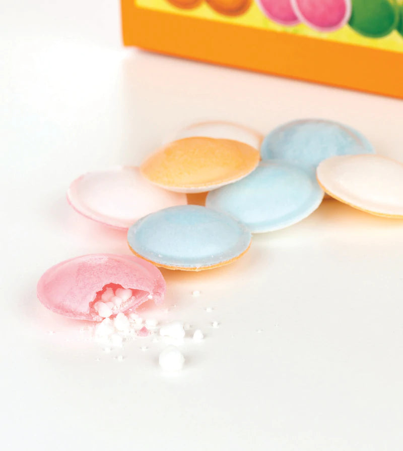Flying top saucer candy