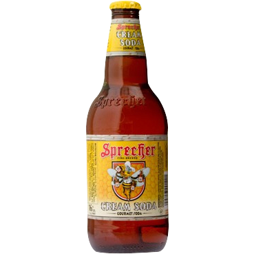 Sprecher Cream Soda Glass Bottle