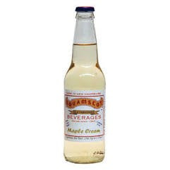 Squamscot Maple Cream Glass Bottle