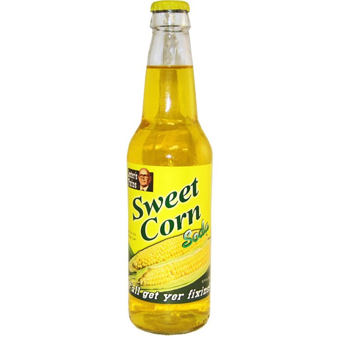 Sweet Corn Soda Glass Bottle