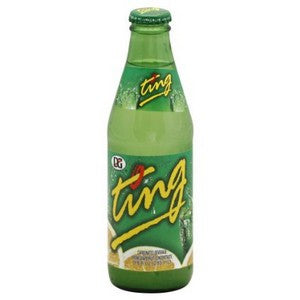 Ting Citrus Glass Bottle