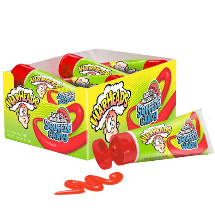 Warhead Sour Squeeze Watermelon Candy