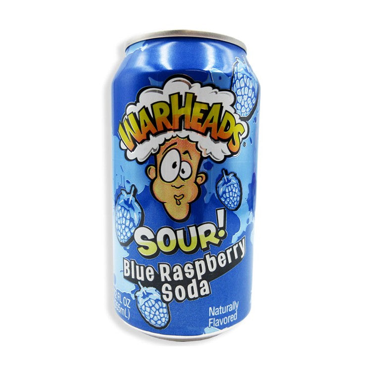 Warheads Blue Raspberry Sour Soda