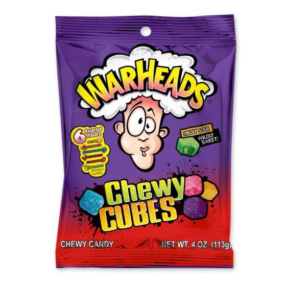 Warhead Chewy Cubes