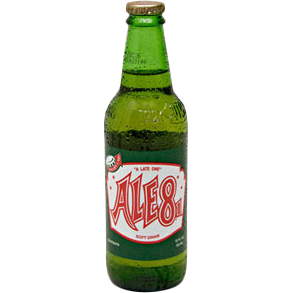 ALE 8 1 GLASS BOTTLE SODA