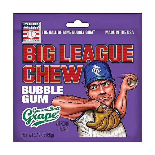 Big League Chew Grape Pouch Gum