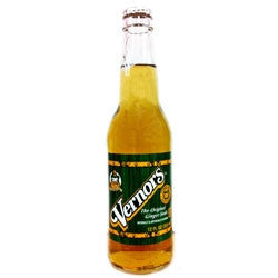 Vernors Ginger Ale Glass Bottle