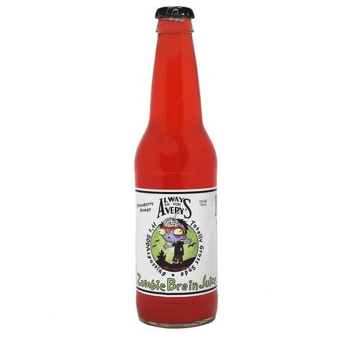 Avery Zombie Brain Juice Glass Bottle Soda